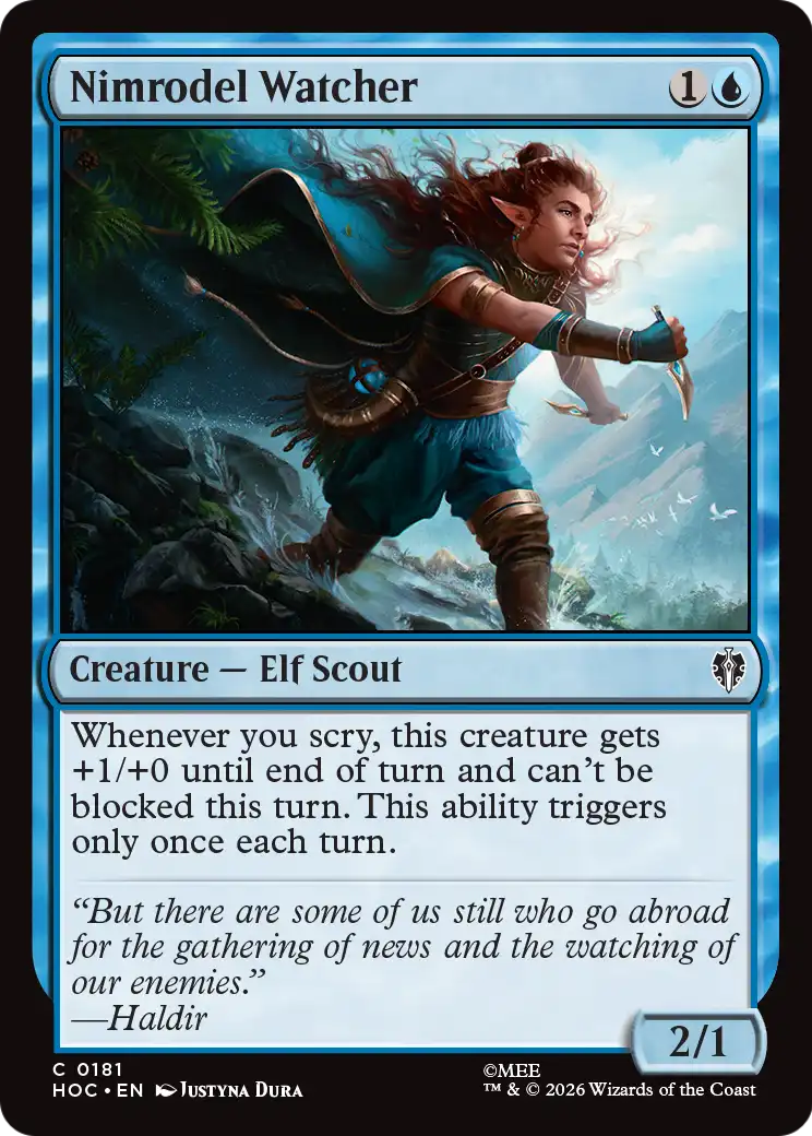 Nimrodel Watcher [The Hobbit: Eternal-Legal] | Deep Dive Games St. Marys
