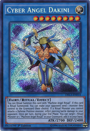 Cyber Angel Dakini [DRL3-EN014] Secret Rare | Deep Dive Games St. Marys