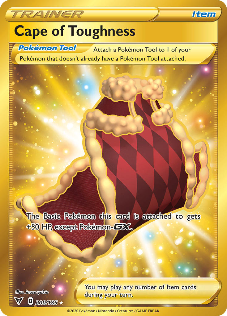 Cape of Toughness (200/185) [Sword & Shield: Vivid Voltage] | Deep Dive Games St. Marys