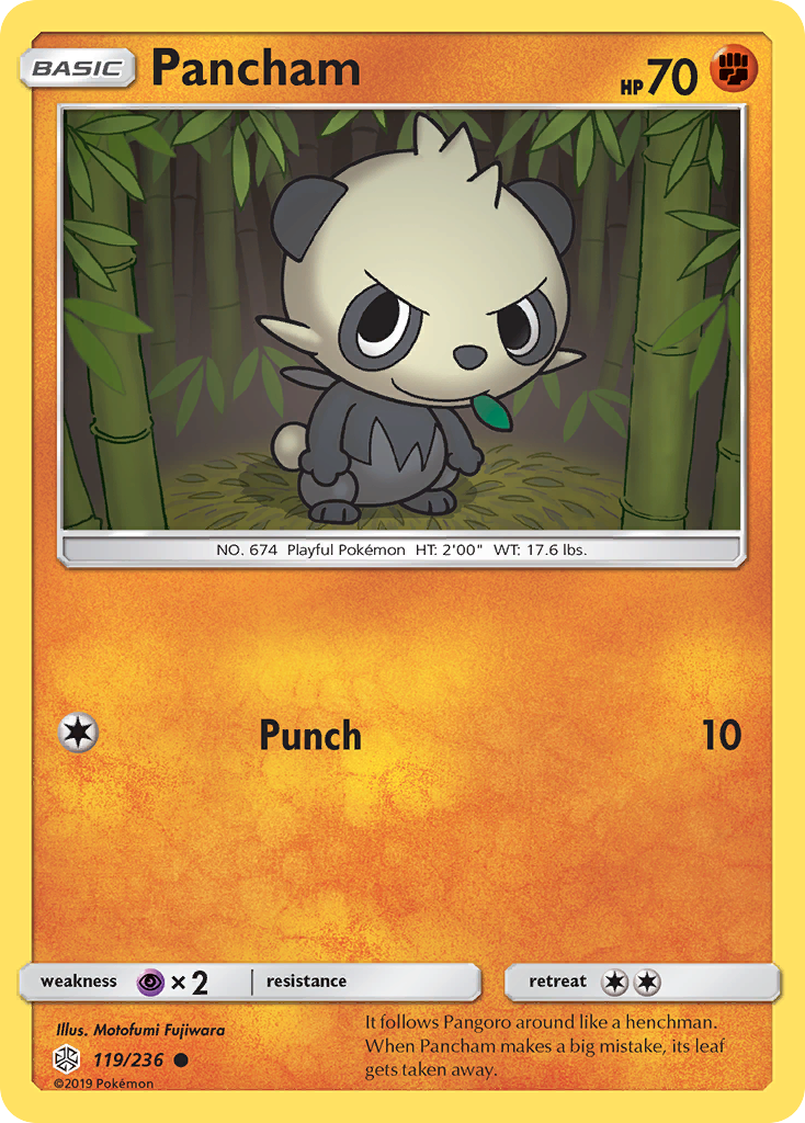 Pancham (119/236) [Sun & Moon: Cosmic Eclipse] | Deep Dive Games St. Marys