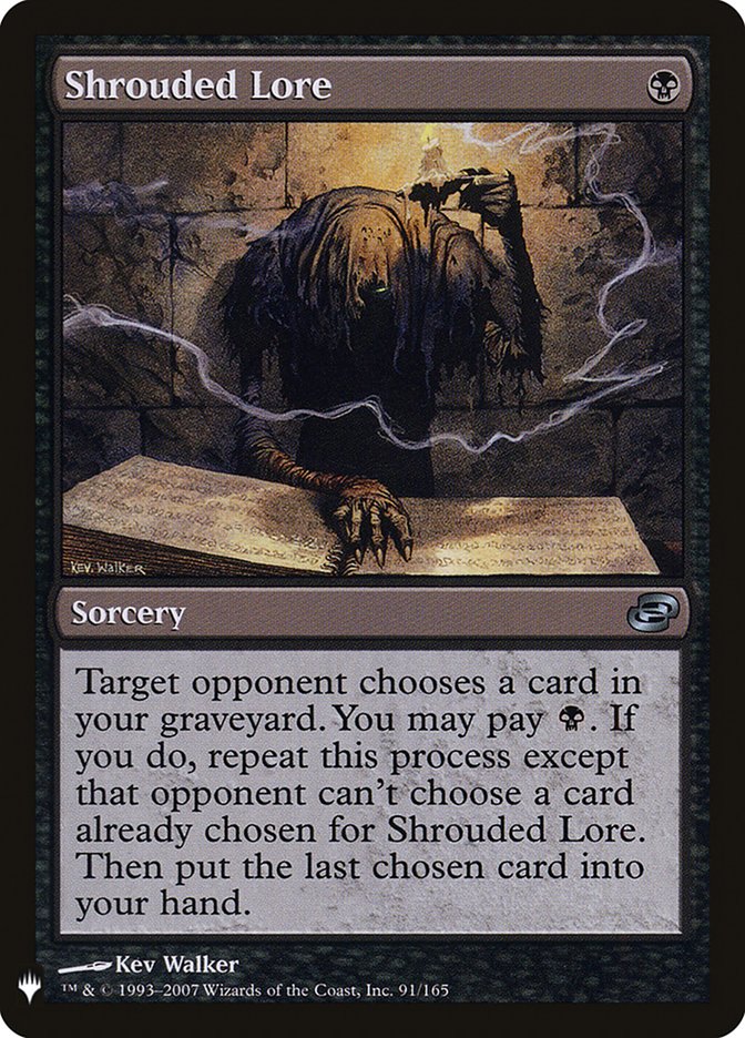Shrouded Lore [Mystery Booster] | Deep Dive Games St. Marys