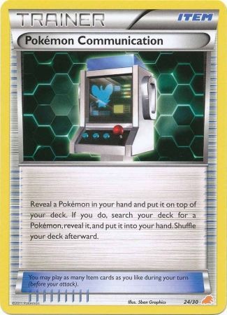Pokemon Communication (24/30) [Black & White: Trainer Kit - Excadrill] | Deep Dive Games St. Marys