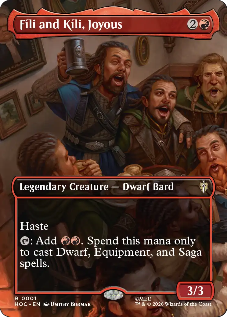 Fili and Kili, Joyous (Borderless) [The Hobbit: Eternal-Legal] | Deep Dive Games St. Marys
