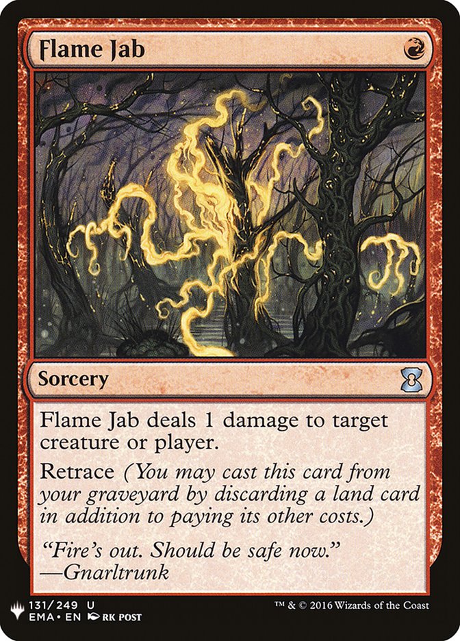 Flame Jab [Mystery Booster] | Deep Dive Games St. Marys