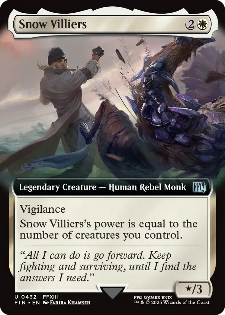 Snow Villiers (Extended Art) [FINAL FANTASY] | Deep Dive Games St. Marys