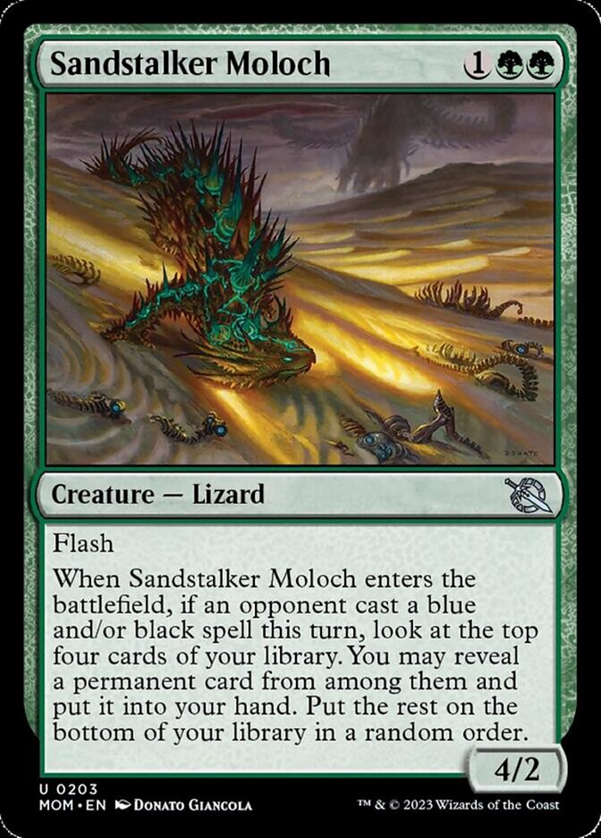 Sandstalker Moloch [March of the Machine] | Deep Dive Games St. Marys