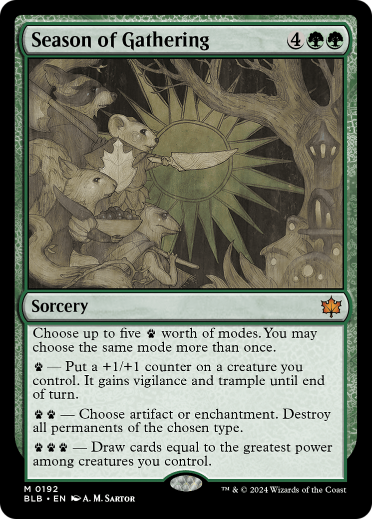 Season of Gathering [Bloomburrow] | Deep Dive Games St. Marys