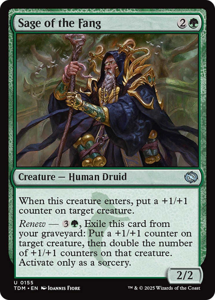 Sage of the Fang [Tarkir: Dragonstorm] | Deep Dive Games St. Marys