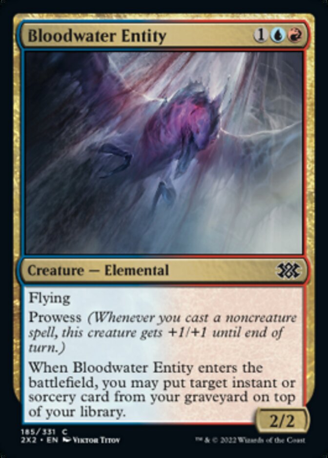 Bloodwater Entity [Double Masters 2022] | Deep Dive Games St. Marys