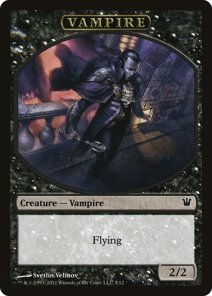 Blood // Vampire (0007) Double-Sided Token [Innistrad Remastered Tokens] | Deep Dive Games St. Marys
