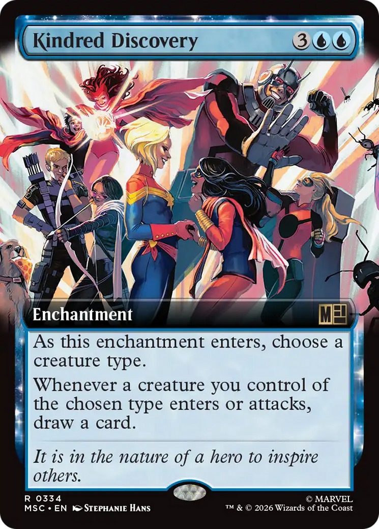 Kindred Discovery (Extended Art) [Marvel Super Heroes Commander] | Deep Dive Games St. Marys