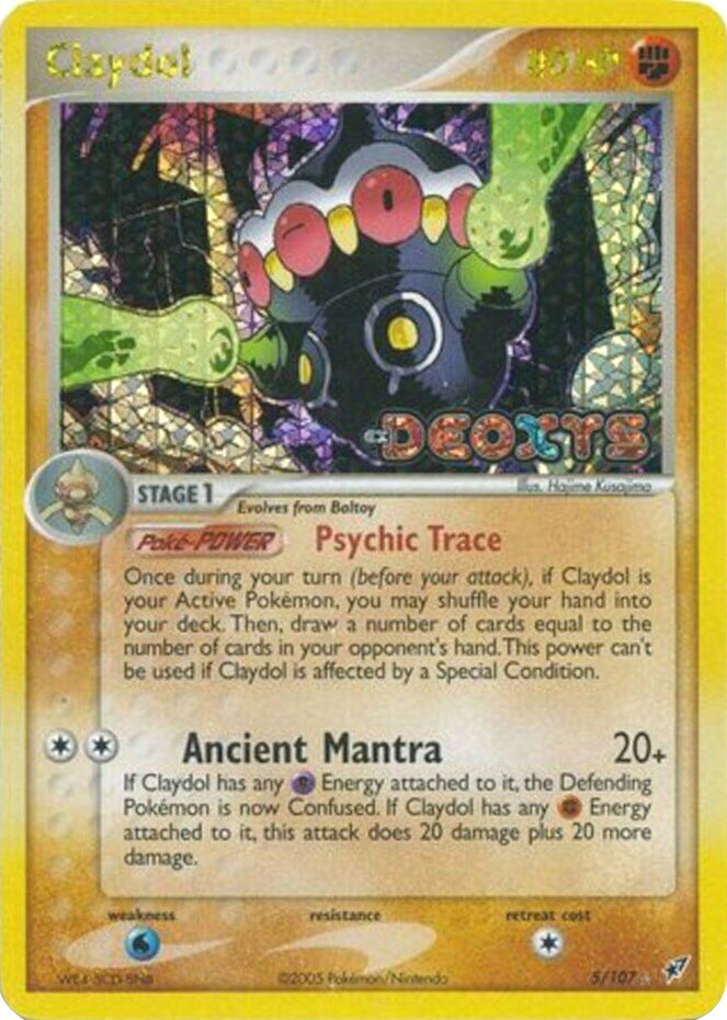 Claydol (5/107) (Stamped) [EX: Deoxys] | Deep Dive Games St. Marys