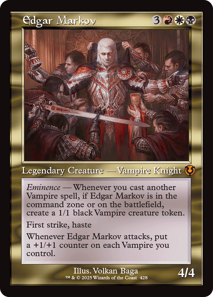 Edgar Markov (Retro Frame) [Innistrad Remastered] | Deep Dive Games St. Marys