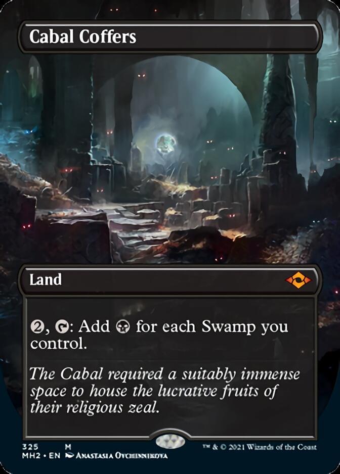 Cabal Coffers (Borderless Alternate Art) [Modern Horizons 2] | Deep Dive Games St. Marys