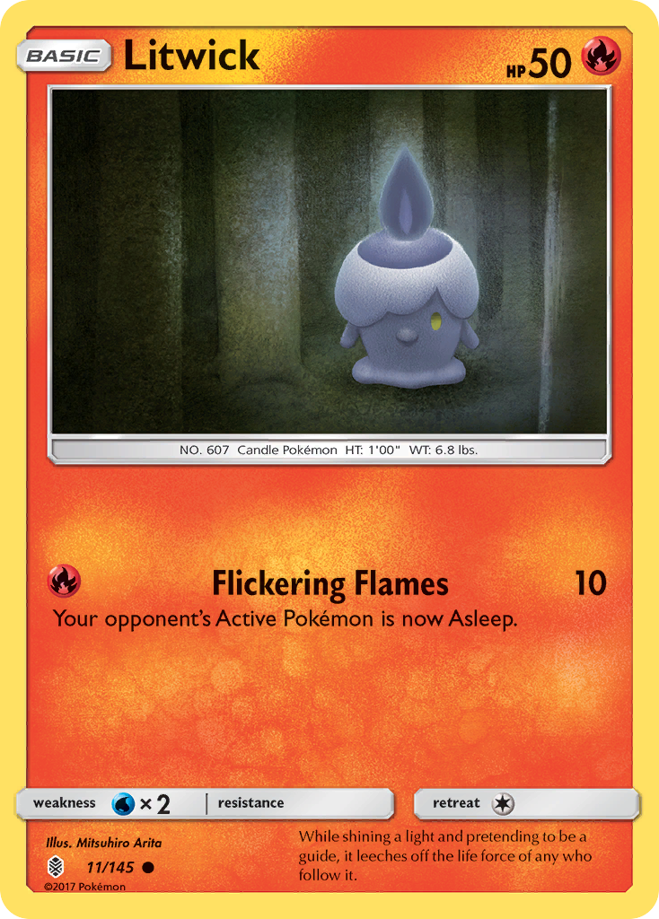 Litwick (11/145) [Sun & Moon: Guardians Rising] | Deep Dive Games St. Marys