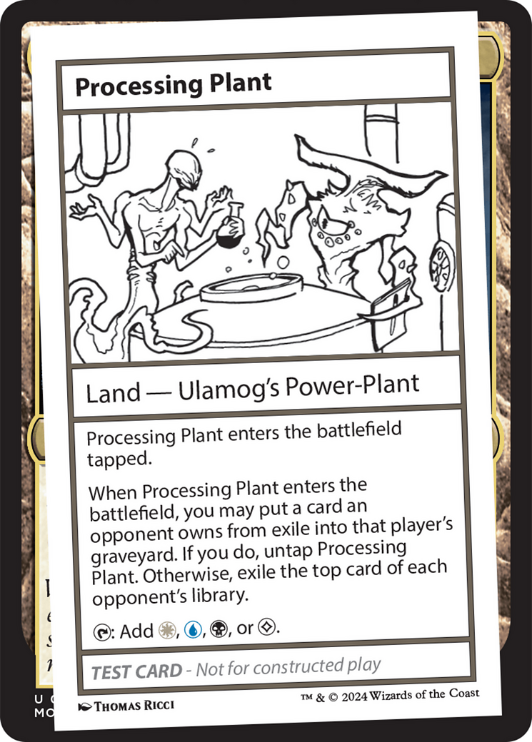 Processing Plant [Mystery Booster 2 Playtest Cards] | Deep Dive Games St. Marys