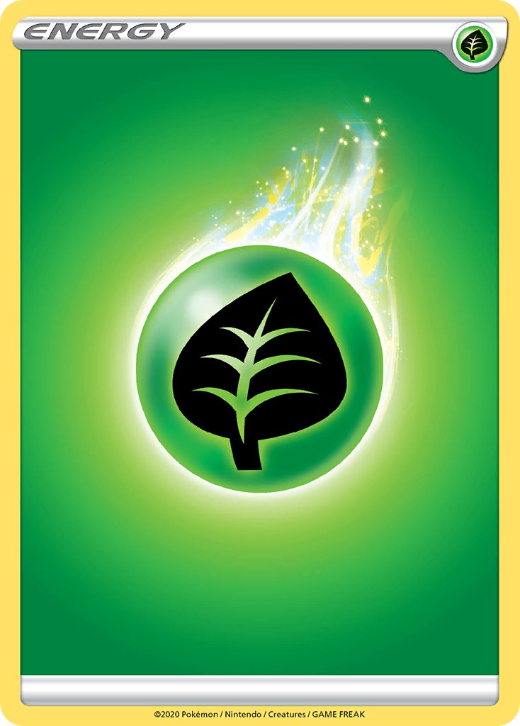 Grass Energy [Sword & Shield: Base Set] | Deep Dive Games St. Marys