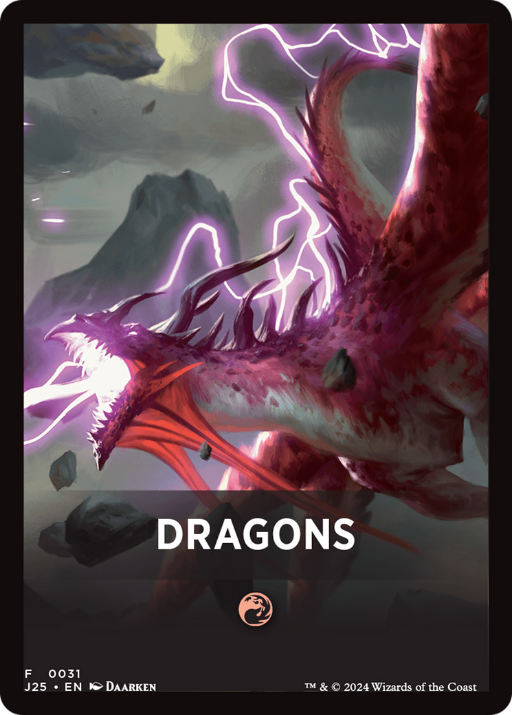 Dragons Theme Card [Foundations Jumpstart Front Cards] | Deep Dive Games St. Marys