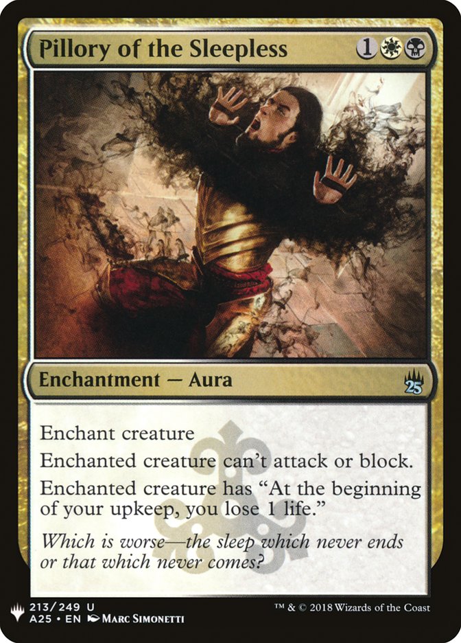Pillory of the Sleepless [Mystery Booster] | Deep Dive Games St. Marys