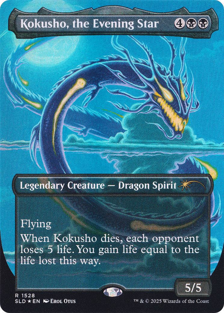 Kokusho, the Evening Star (Rainbow Foil) [Secret Lair Drop Series] | Deep Dive Games St. Marys
