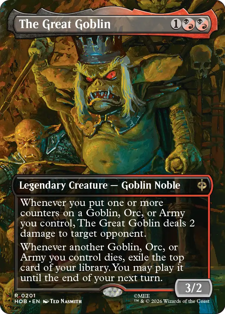 The Great Goblin (Borderless) [The Hobbit] | Deep Dive Games St. Marys