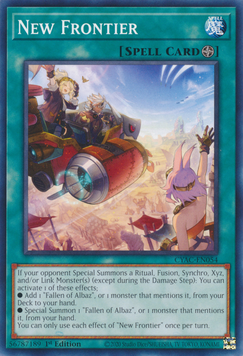 New Frontier [CYAC-EN054] Common | Deep Dive Games St. Marys