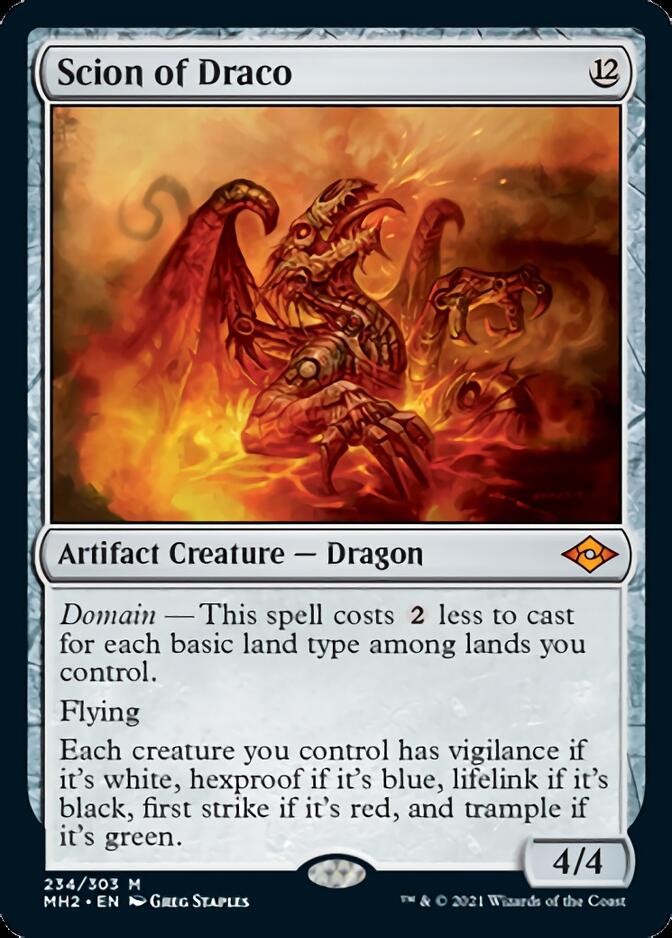 Scion of Draco [Modern Horizons 2] | Deep Dive Games St. Marys