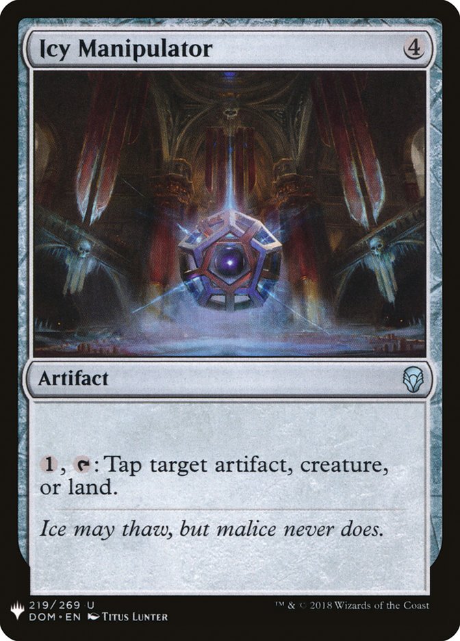 Icy Manipulator [Mystery Booster] | Deep Dive Games St. Marys