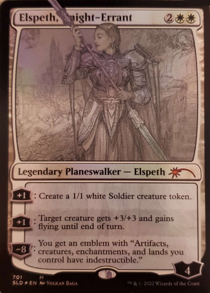 Elspeth, Knight-Errant (Sketch) [Secret Lair Drop Promos] | Deep Dive Games St. Marys
