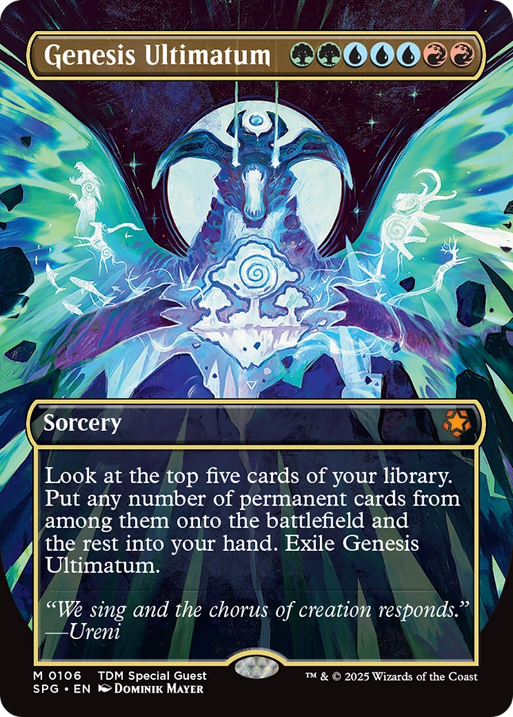 Genesis Ultimatum (Borderless) [Tarkir: Dragonstorm Special Guests] | Deep Dive Games St. Marys