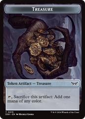 Toy // Treasure Double-Sided Token [Duskmourn: House of Horror Tokens] | Deep Dive Games St. Marys