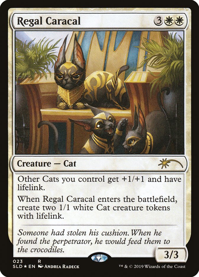 Regal Caracal [Secret Lair Drop Series] | Deep Dive Games St. Marys