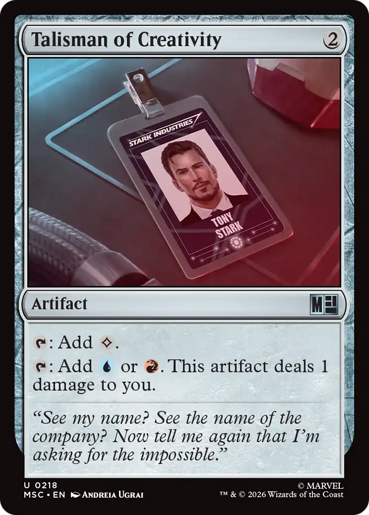 Talisman of Creativity [Marvel Super Heroes Commander] | Deep Dive Games St. Marys