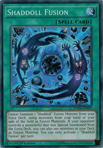 Shaddoll Fusion [DUEA-EN059] Super Rare | Deep Dive Games St. Marys
