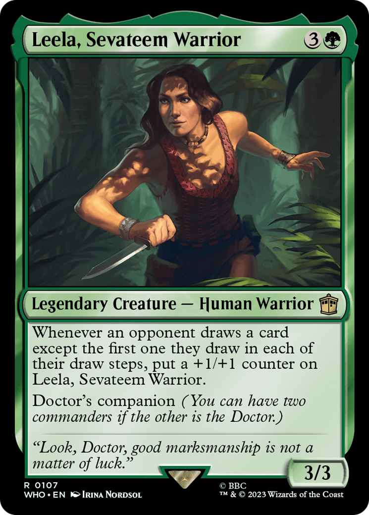 Leela, Sevateem Warrior [Doctor Who] | Deep Dive Games St. Marys