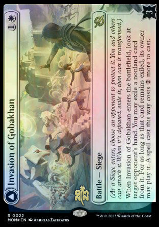 Invasion of Gobakhan // Lightshield Array [March of the Machine Prerelease Promos] | Deep Dive Games St. Marys