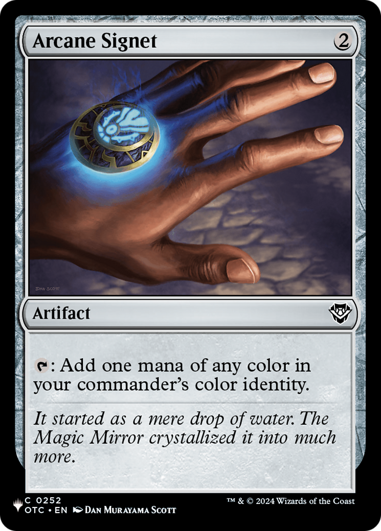 Arcane Signet (OTC) [The List] | Deep Dive Games St. Marys
