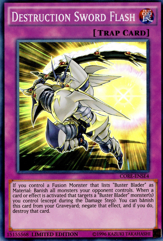 Destruction Sword Flash [CORE-ENSE4] Super Rare | Deep Dive Games St. Marys