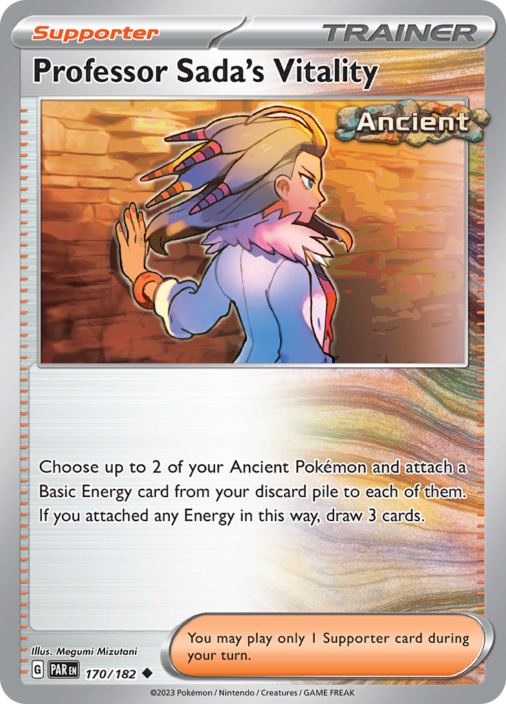 Professor Sada's Vitality (170/182) [Scarlet & Violet: Paradox Rift] | Deep Dive Games St. Marys