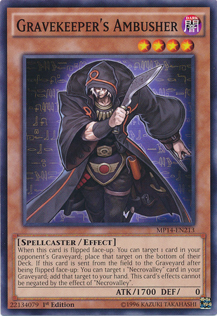 Gravekeeper's Ambusher [MP14-EN213] Common | Deep Dive Games St. Marys