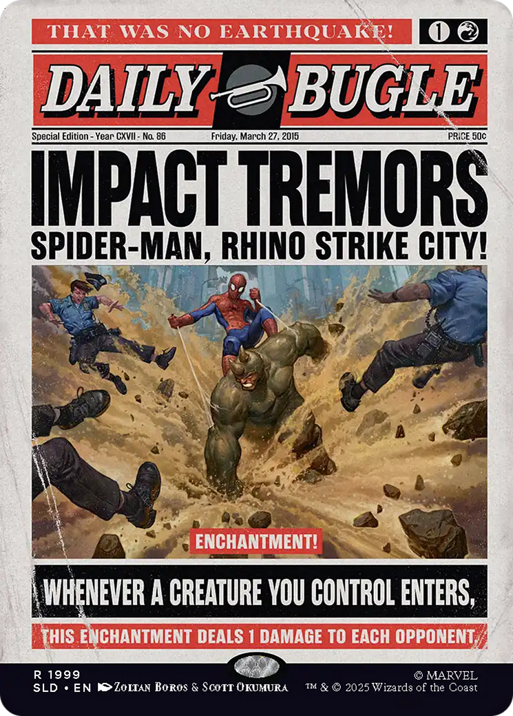 Impact Tremors (1999) (Rainbow Foil) [Secret Lair Drop Series] | Deep Dive Games St. Marys