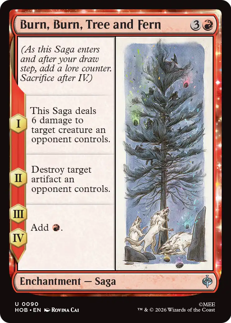 Burn, Burn, Tree and Fern [The Hobbit] | Deep Dive Games St. Marys