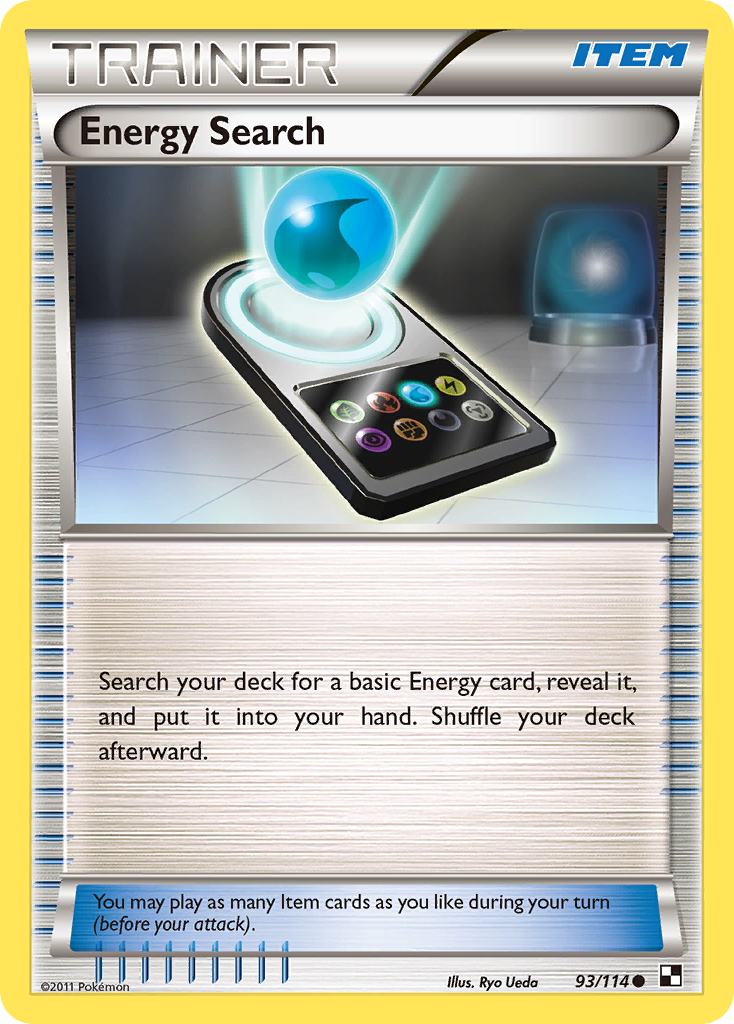 Energy Search (93/114) [Black & White: Base Set] | Deep Dive Games St. Marys