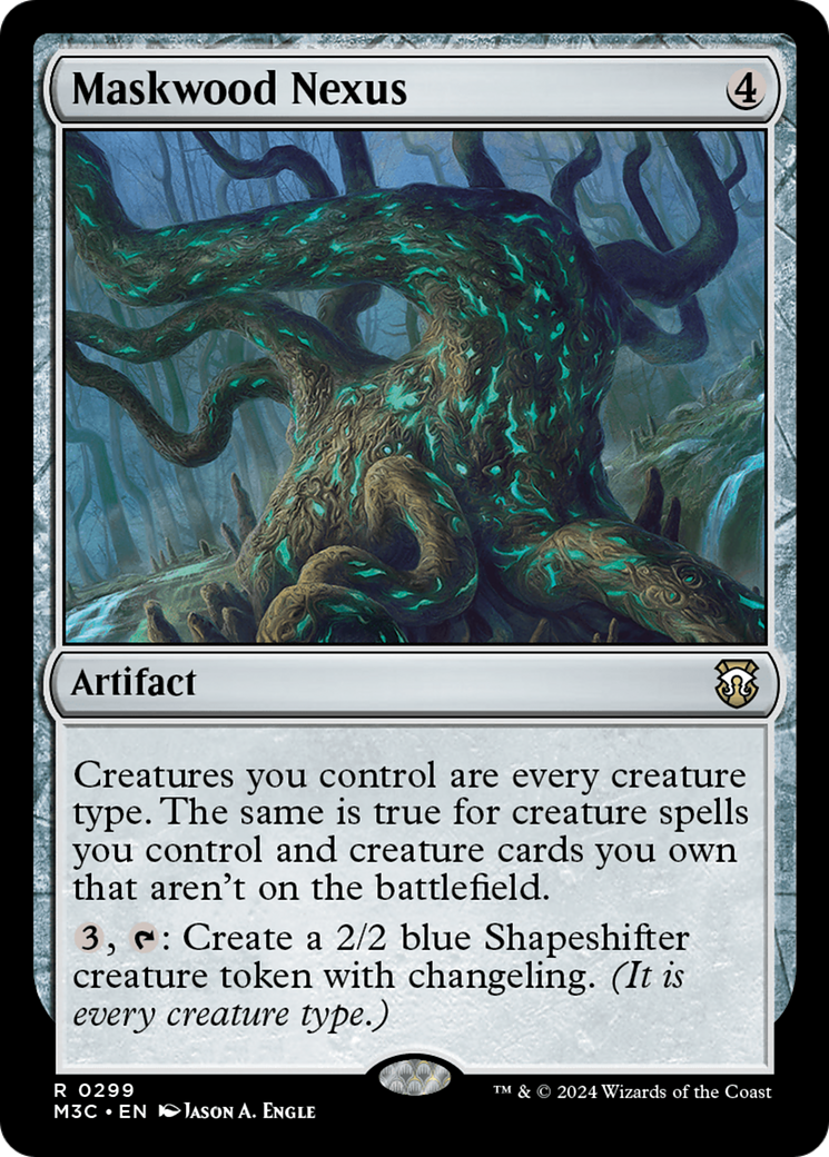 Maskwood Nexus [Modern Horizons 3 Commander] | Deep Dive Games St. Marys