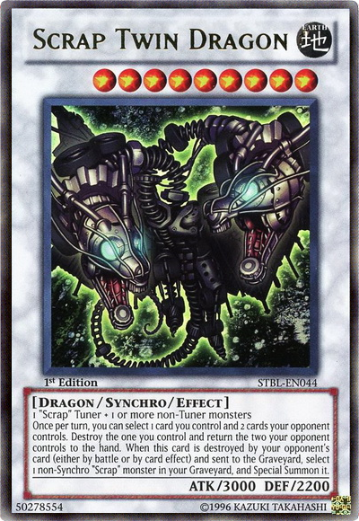 Scrap Twin Dragon [STBL-EN044] Ultra Rare | Deep Dive Games St. Marys