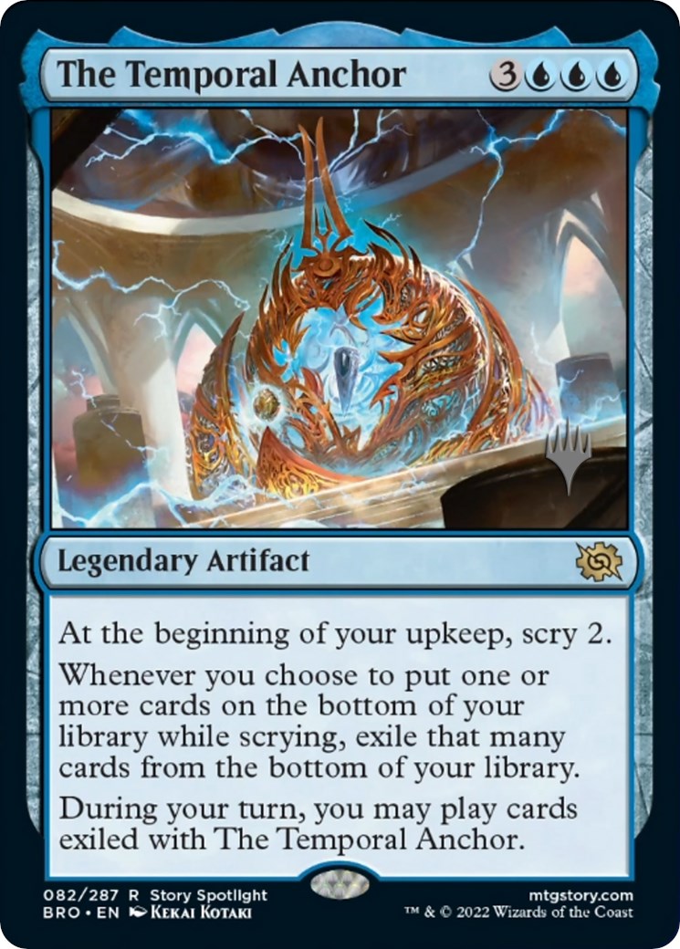 The Temporal Anchor (Promo Pack) [The Brothers' War Promos] | Deep Dive Games St. Marys