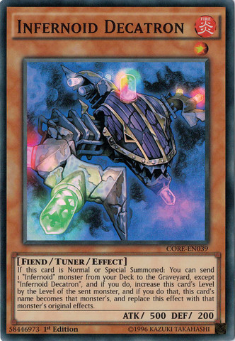 Infernoid Decatron [CORE-EN039] Super Rare | Deep Dive Games St. Marys