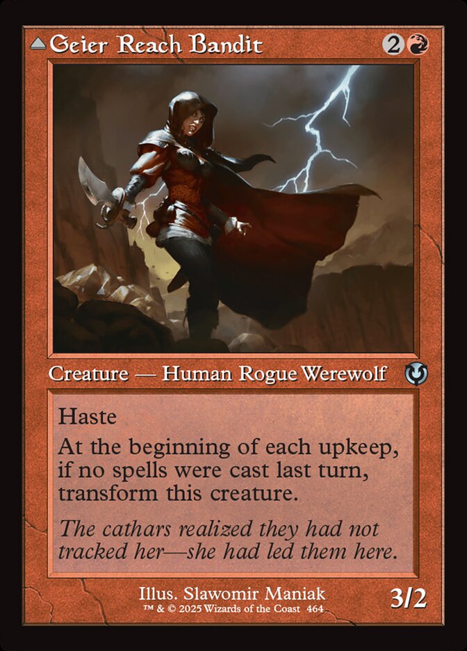 Geier Reach Bandit (Retro Frame) [Innistrad Remastered] | Deep Dive Games St. Marys