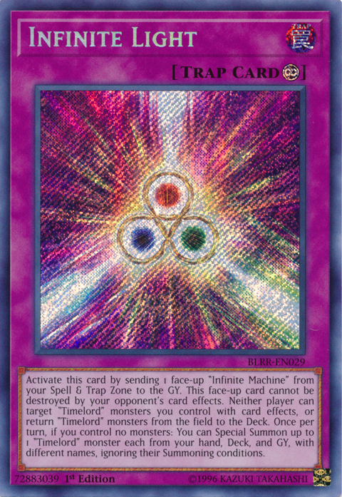 Infinite Light [BLRR-EN029] Secret Rare | Deep Dive Games St. Marys