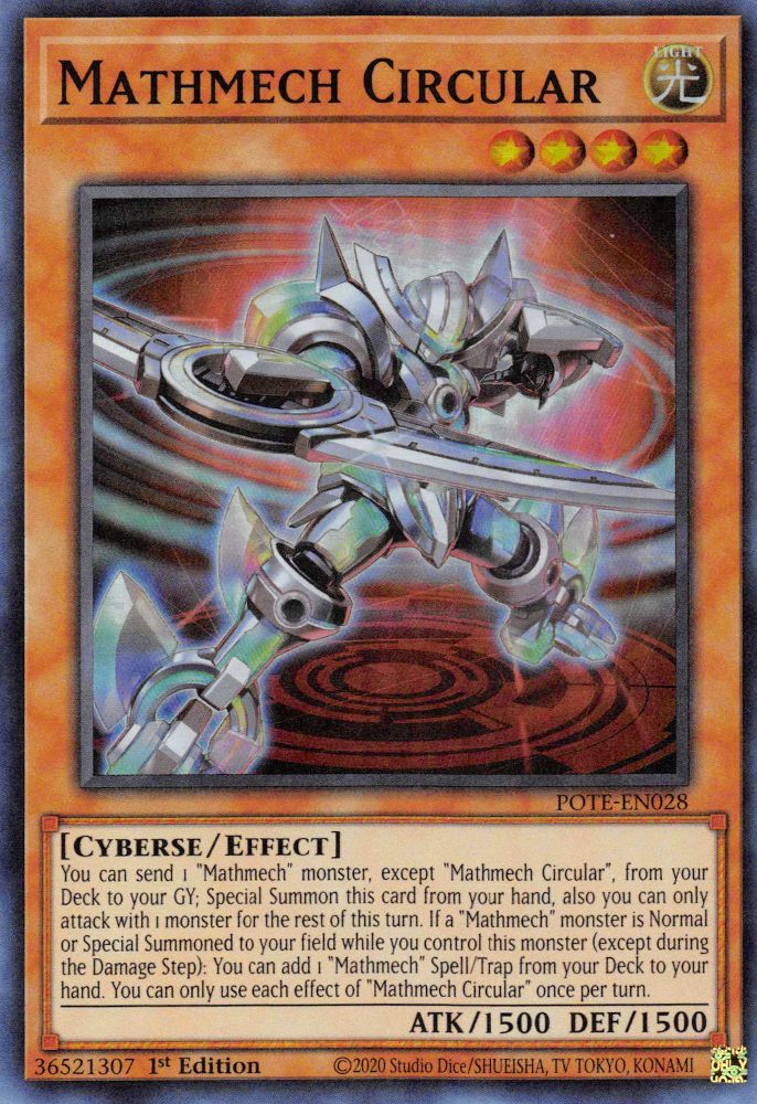 Mathmech Circular [POTE-EN028] Super Rare | Deep Dive Games St. Marys